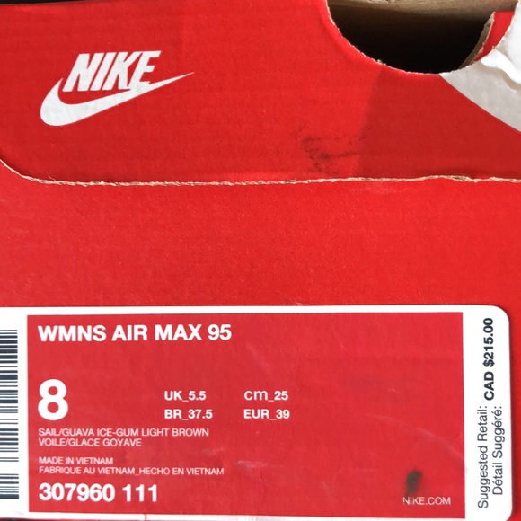 Women Air Max 95 - Picture 4 of 5